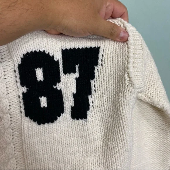 Free People We The Free 87 Pullover Cream Sweater Knit XS‎ - Picture 7 of 7